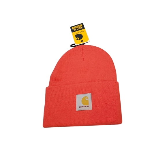 Carhartt Light Red Adult Beanie NWT - Picture 1 of 1